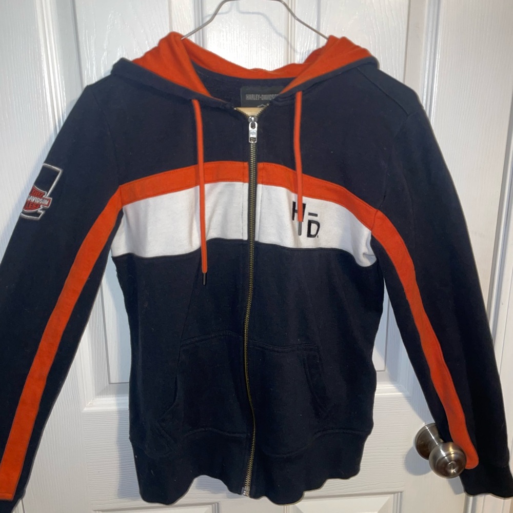 Harley Davidson Zip-Up Hoodie